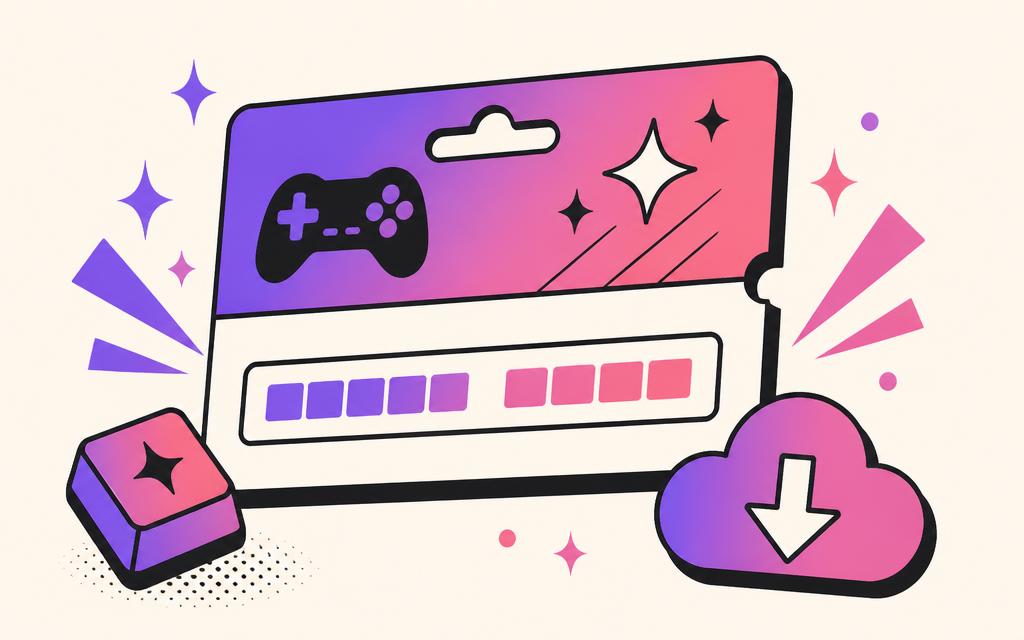 Clé de jeu numérique